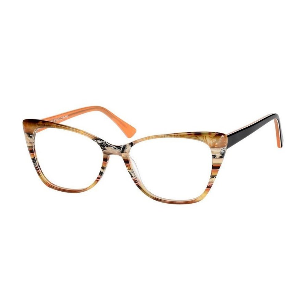 IOTA Nia Eyeglasses E10 Beige Stripe 53mm